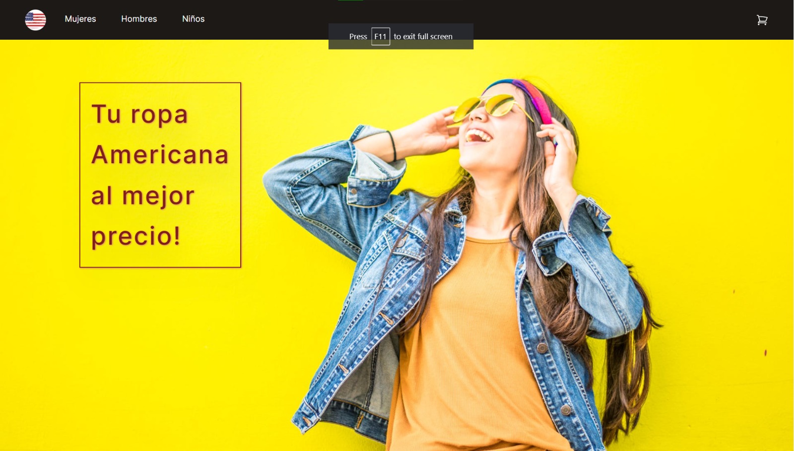 interfaz de log in